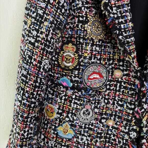 Edward Achour Tweed Patch Jacket - Picture 7 of 9